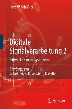 Digitale Signalverarbeitung 2 von Springer / Springer Berlin Heidelberg / Springer, Berlin